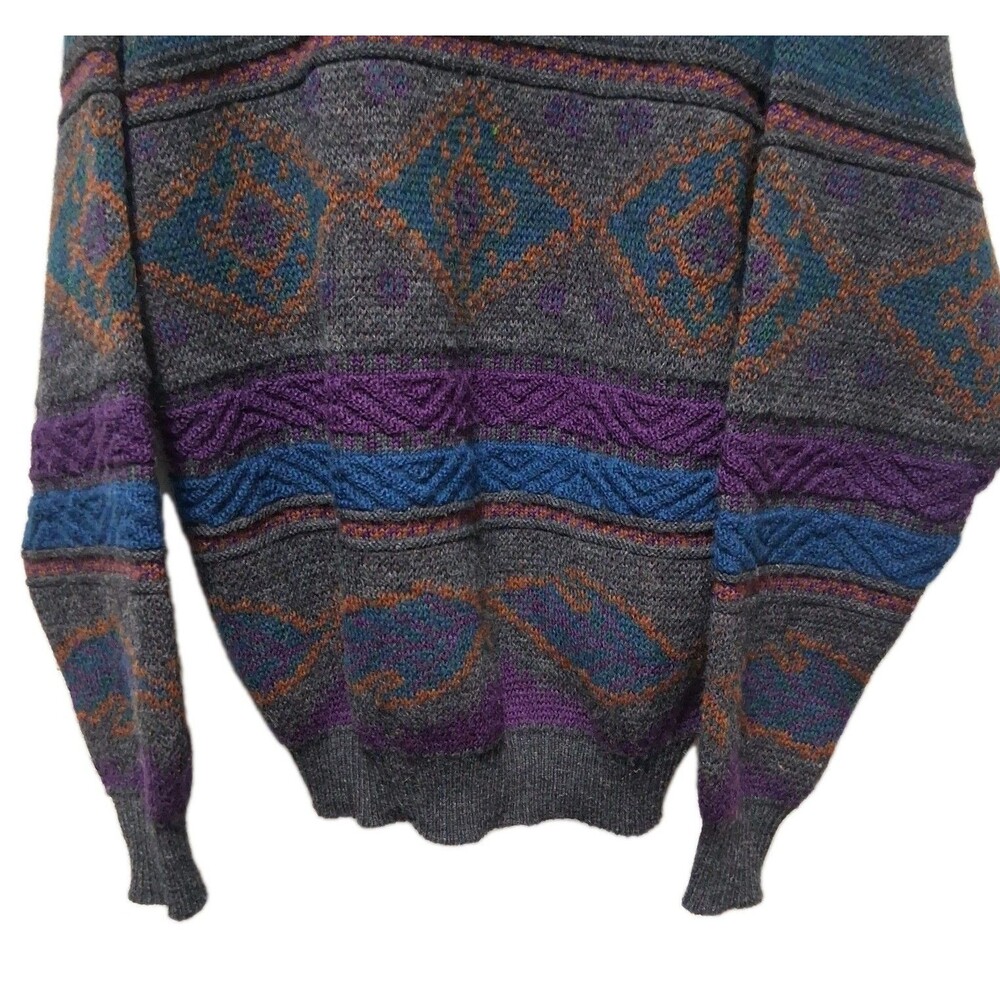 Vintage Pendleton LOBO Knitted Crew Neck Sweater Made In USA Size XL - Picture 5 of 11